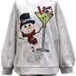 Queen of Sparkles Snowman Sweatshirt